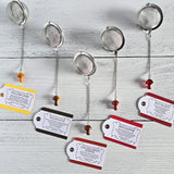 Mini Mushroom Gemstone Tea Ball Infuser