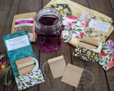 Tea Filter Travel Packs - Set of 20 Unbleached Tea Bags for Loose-Leaf Teas