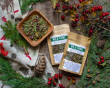Wild Thing - a nourishing, invigorating organic herbal tea blend full of wild & woodsy things
