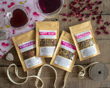 Tea for Lovers Collection - 4 Love-Themed Blends to nourish the mind, body, heart, and senses