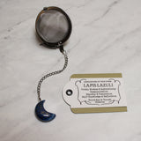 Mini Crescent Moon Gemstone Tea Ball Infuser