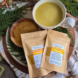 Golden Milk + Immune - Organic Anti-Inflammatory Turmeric-Ginger Drink (with immune-boosting herbs for seasonal support)