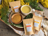 Golden Milk + Immune - Organic Anti-Inflammatory Turmeric-Ginger Drink (with immune-boosting herbs for seasonal support)