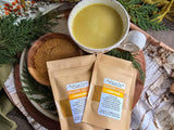 Golden Milk + Immune - Organic Anti-Inflammatory Turmeric-Ginger Drink (with immune-boosting herbs for seasonal support)