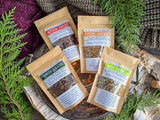 Immunity Tea Collection - 4 Organic Loose-leaf Medicinal Herbal Teas to boost and support the immune system and nourish the body