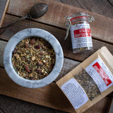 Adaptogen Tea Collection - 4 Organic Loose-leaf Medicinal Herbal Teas to boost energy and decrease stress & fatigue