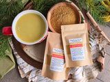 Golden Milk + Adaptogens - Organic Anti-Inflammatory Turmeric-Ginger Drink (with adaptogens and herbs for natural energy and stress relief)