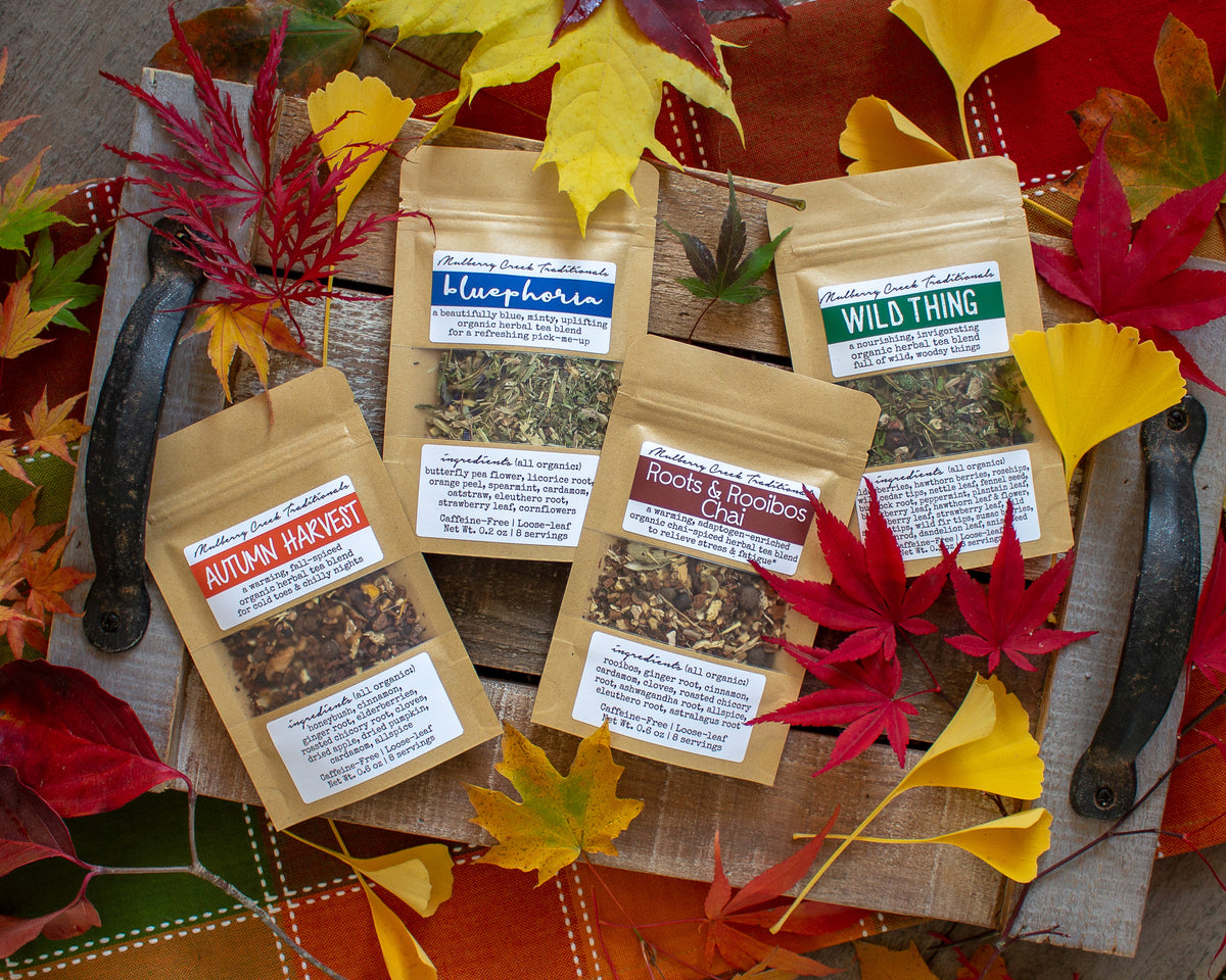 Fall Tea Collection - 4 blends to strengthen your immune system, boost ...