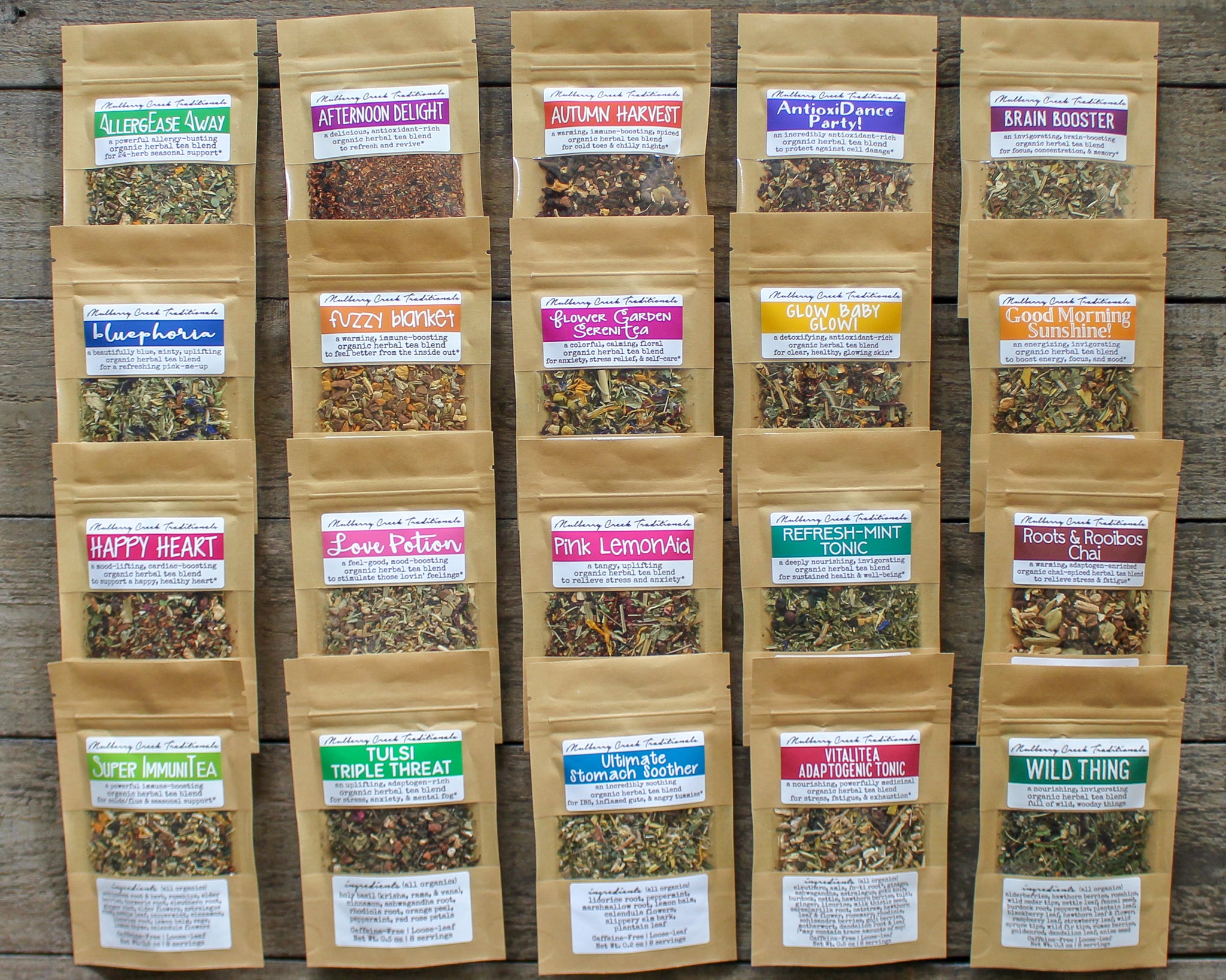 Sample herbal teas for free