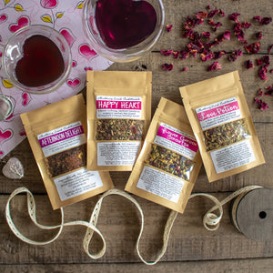 Tea for Lovers Collection - 4 Love-Themed Blends to nourish the mind, body, heart, and senses